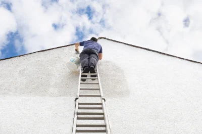 Peinture extérieure à Lignerolles — façades et ravalement